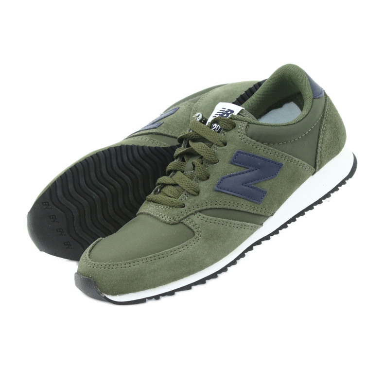 New Balance U420JDE GIADA PIGMENTO VERDE NASCOSTO blu navy 4
