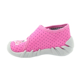 Scarpe per bambini Befado 112P185 pantofole rosa 3