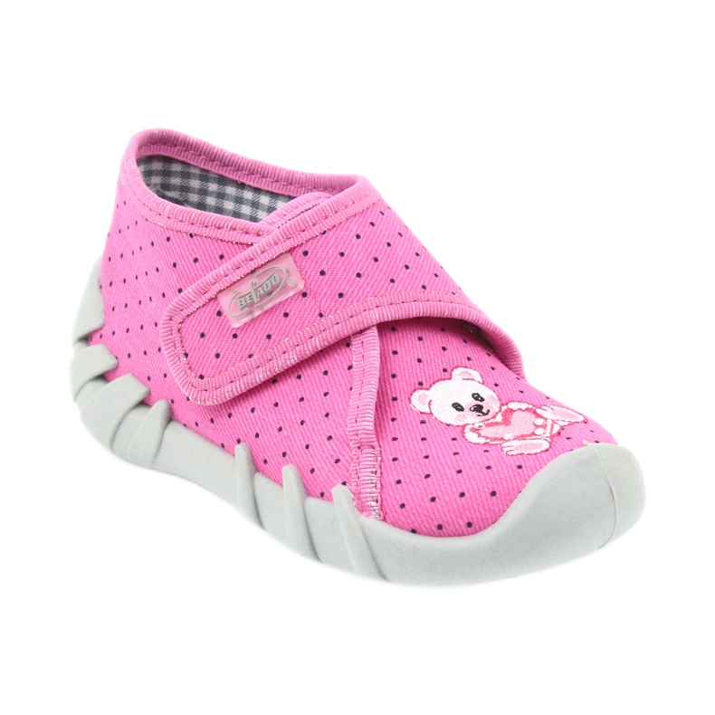 Scarpe per bambini Befado 112P185 pantofole rosa 2