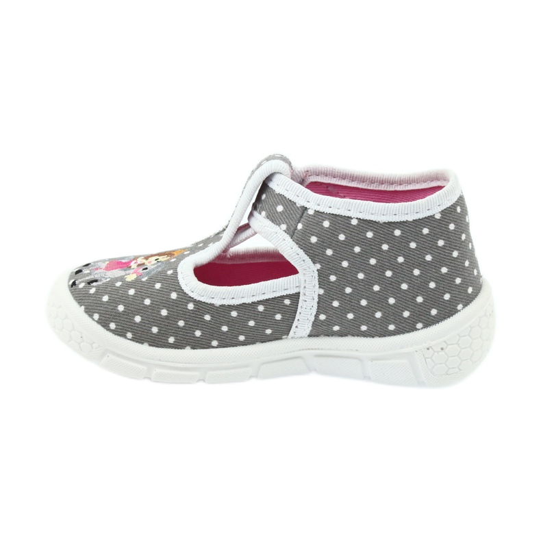 Scarpe per bambini Befado miele pu 531P006 bianco grigio 2