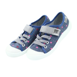 Befado scarpe per bambini pantofole sneakers 251X105 blu grigio 4