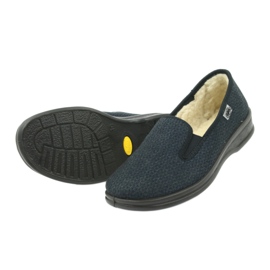 Scarpe da uomo Befado pu 096M090 grigio blu navy 4