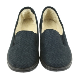 Scarpe da uomo Befado pu 096M090 grigio blu navy 3