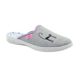Pantofole per scarpe per bambini Befado 707Y398 grigio 1