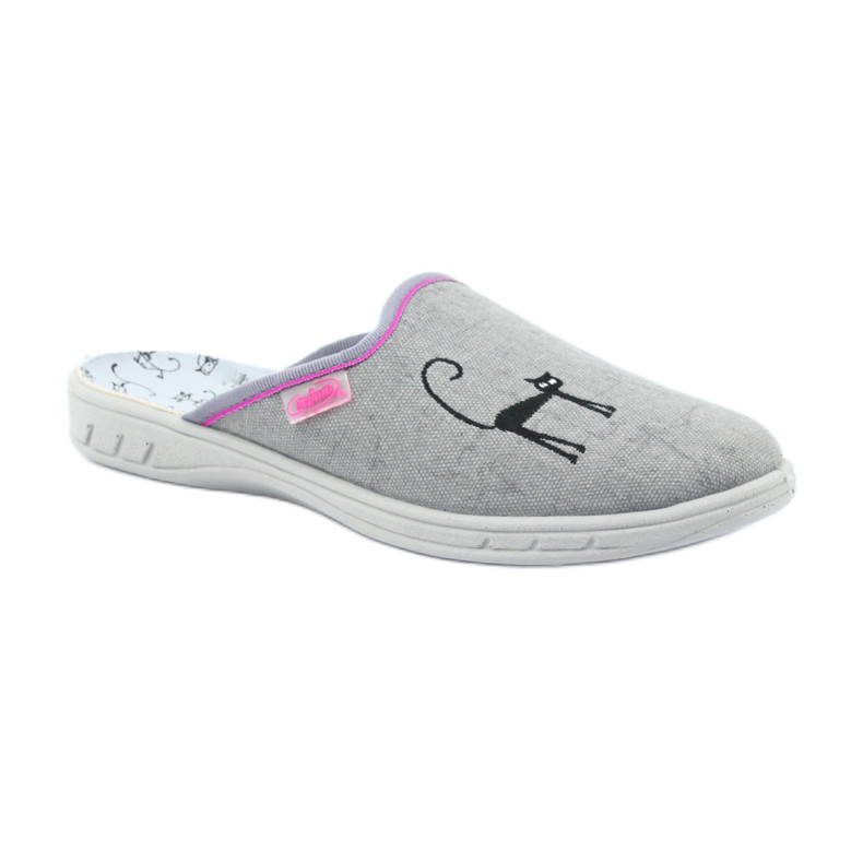 Pantofole per scarpe per bambini Befado 707Y398 grigio 1