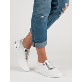 Scarpe sportive bianche bianco 2