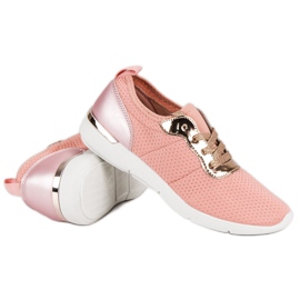 Scarpe sportive rosa 1
