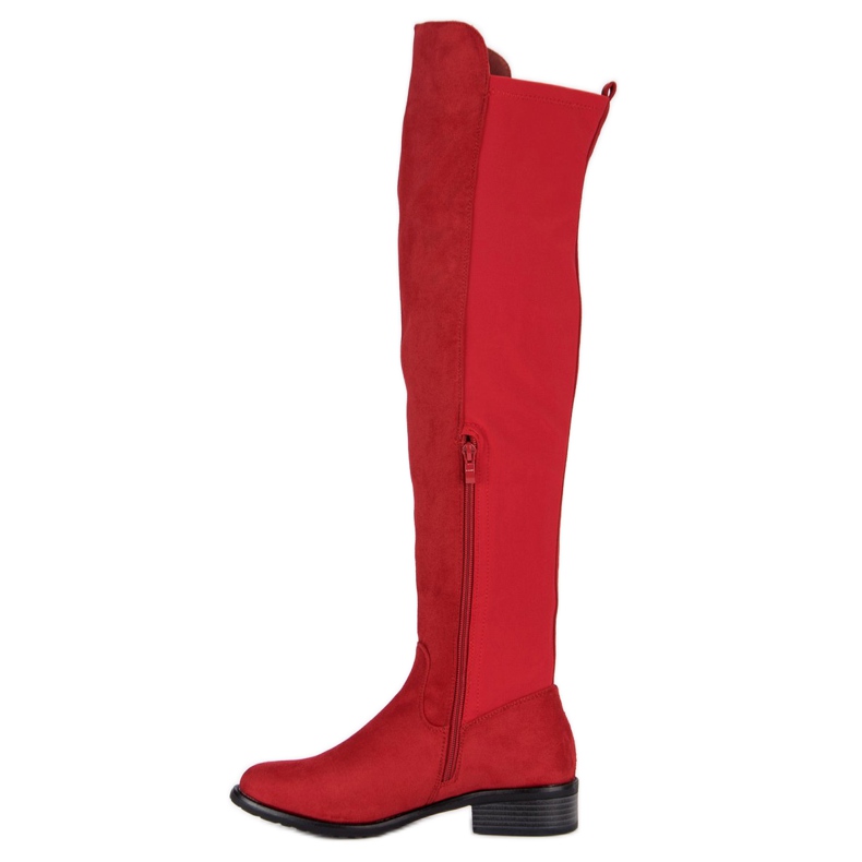 Seastar Stivali rossi con cerniera rosso 1