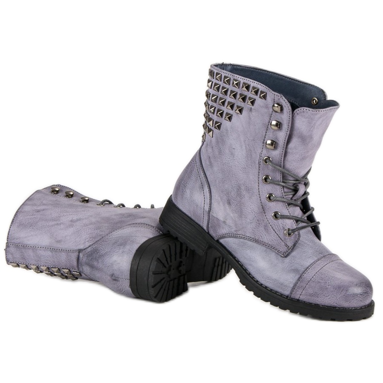 Kayla Lavoratori allacciati blu 2