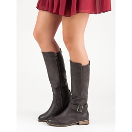 Stivali da equitazione classici grigio 2