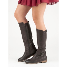 Stivali da equitazione classici grigio 1