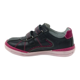 Scarpe brogue per bambini Ren But 3193 blu navy multicolore rosa 2