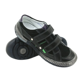 Scarpe da bambino Bartek 55287 nere nero grigio verde 3