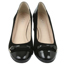Scarpe da donna cintura Edeo 1900 nera nero 4