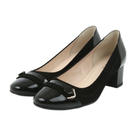 Scarpe da donna cintura Edeo 1900 nera nero 3
