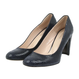 Décolleté Sagan 2600 blu navy 3