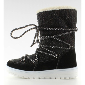 Stivali da neve per bambini eskimoski k1646102 Negro nero 2