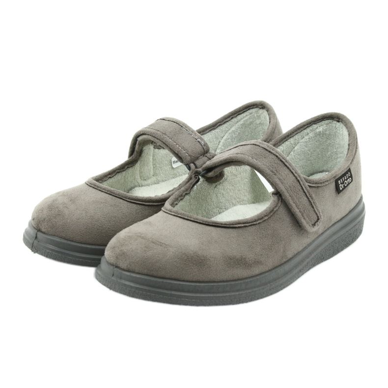 Scarpe da donna Dr.Orto Befado sul piede diabetico 462d001 per velcro grigio 3