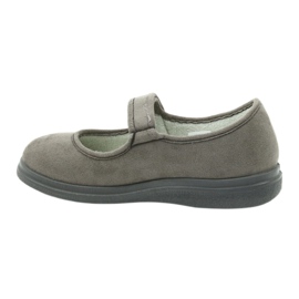 Scarpe da donna Dr.Orto Befado sul piede diabetico 462d001 per velcro grigio 2