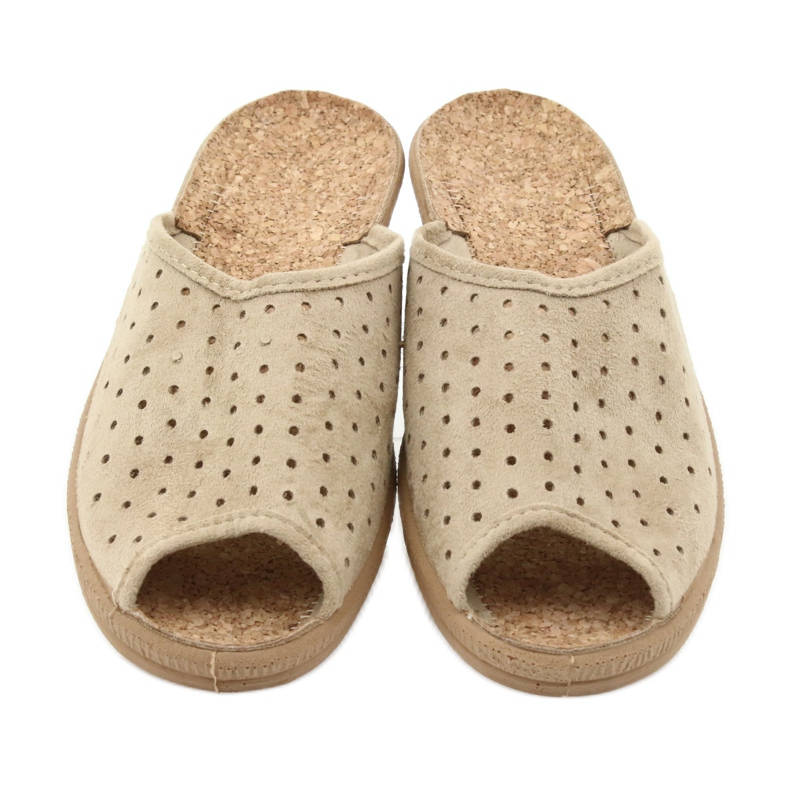 Befado scarpe da donna pantofole 581d169 pantofole beige 4