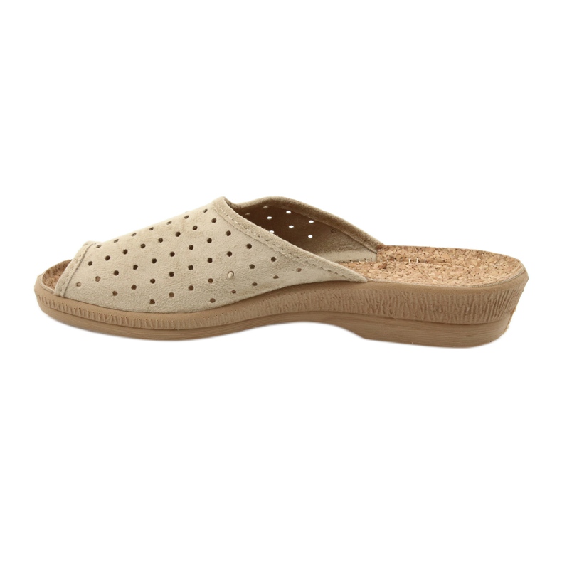 Befado scarpe da donna pantofole 581d169 pantofole beige 2