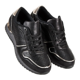 Scarpe sportive comode nero 1