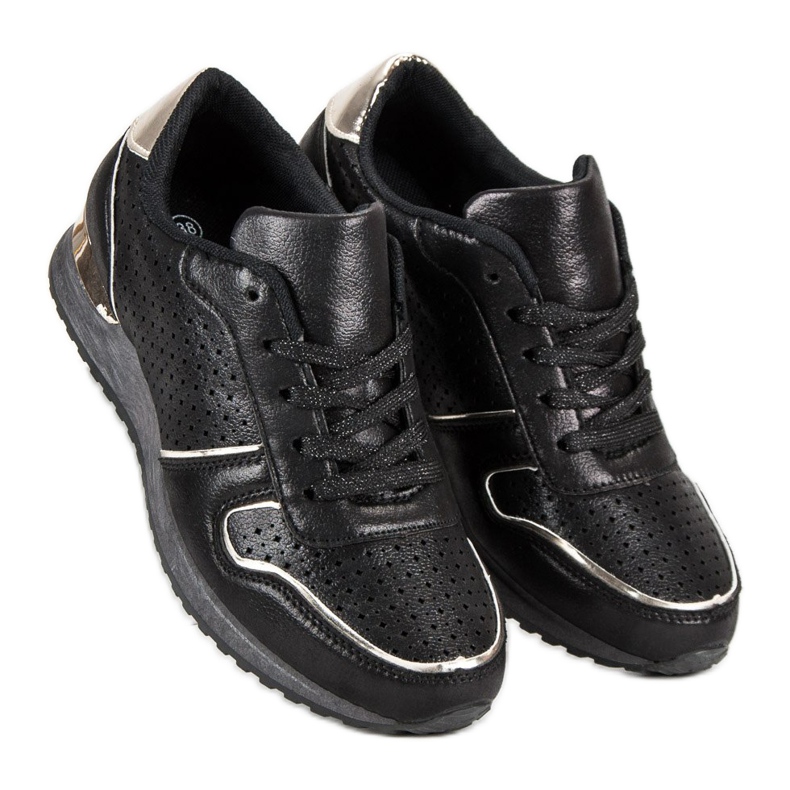Scarpe sportive comode nero 1