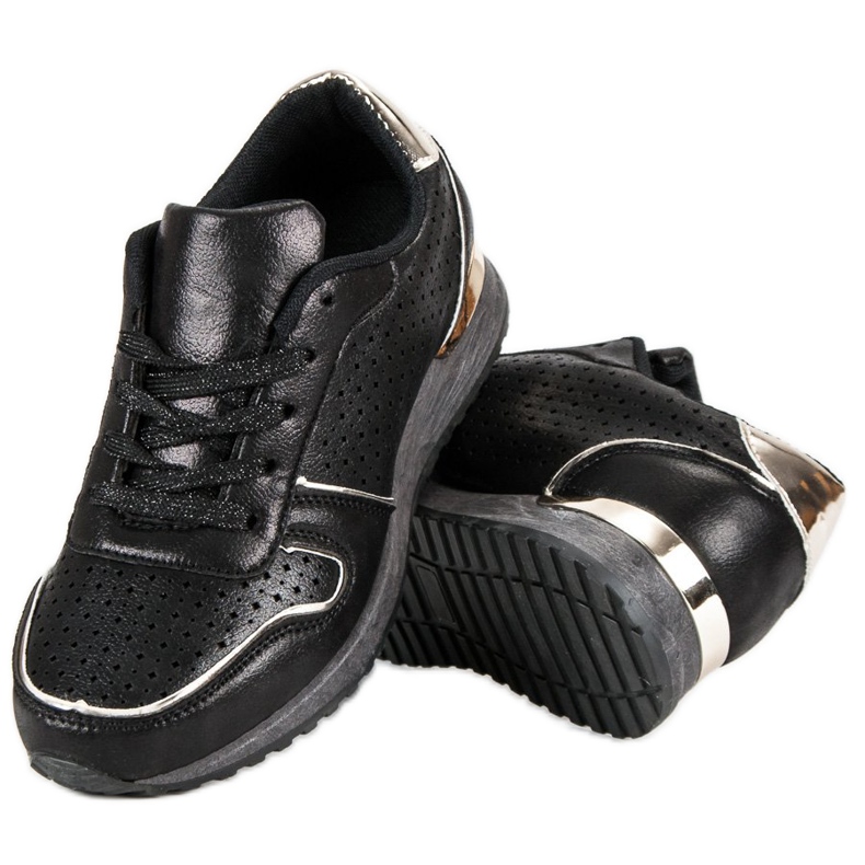 Scarpe sportive comode nero 2