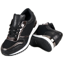 Scarpe sportive alla moda nero 2