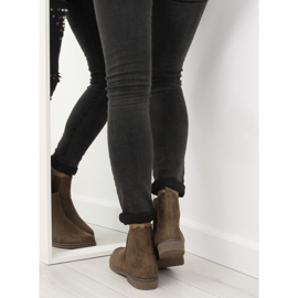 Stivaletti Chelsea da donna, marrone 491 Khaki 1