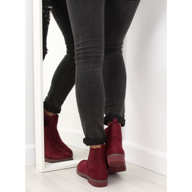 Stivali Jodhpur da donna, bordeaux 491 Red rosso 1