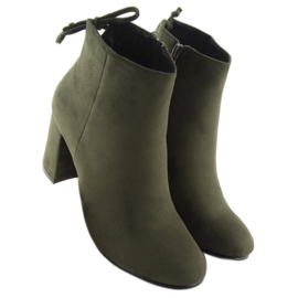 Stivali verdi con tacco alto 7357-GA Green verde 1