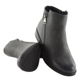 Stivaletti Chelsea grigi da donna 7352-PA Grigio 1