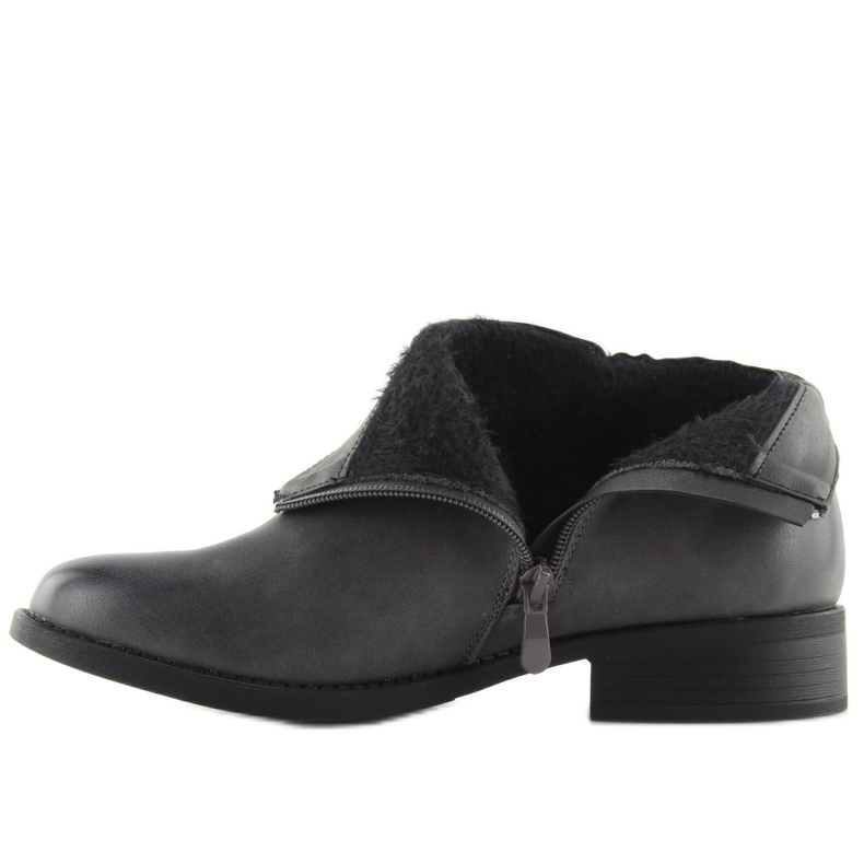 Stivaletti Chelsea grigi da donna 7352-PA Grigio 2