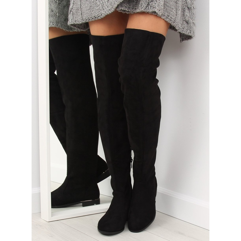 Stivaletti da donna neri 7570-PG nero 1