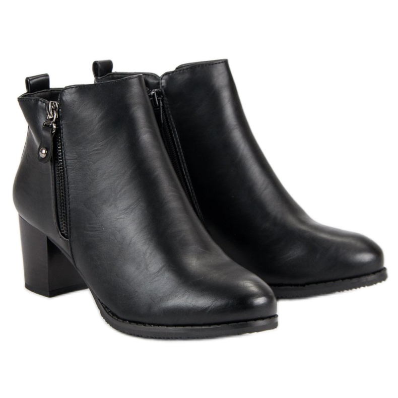 J. Star Stivali classici eleganti nero 1