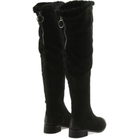 M.Daszyński Stivali con lattina nero 1602 3
