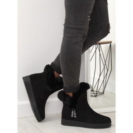 Stivali da neve neri caldi MZ-75 Black nero 2