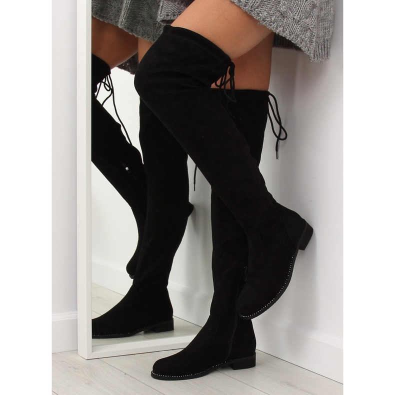 Stivali da moschettiere neri 0-229 neri nero 2
