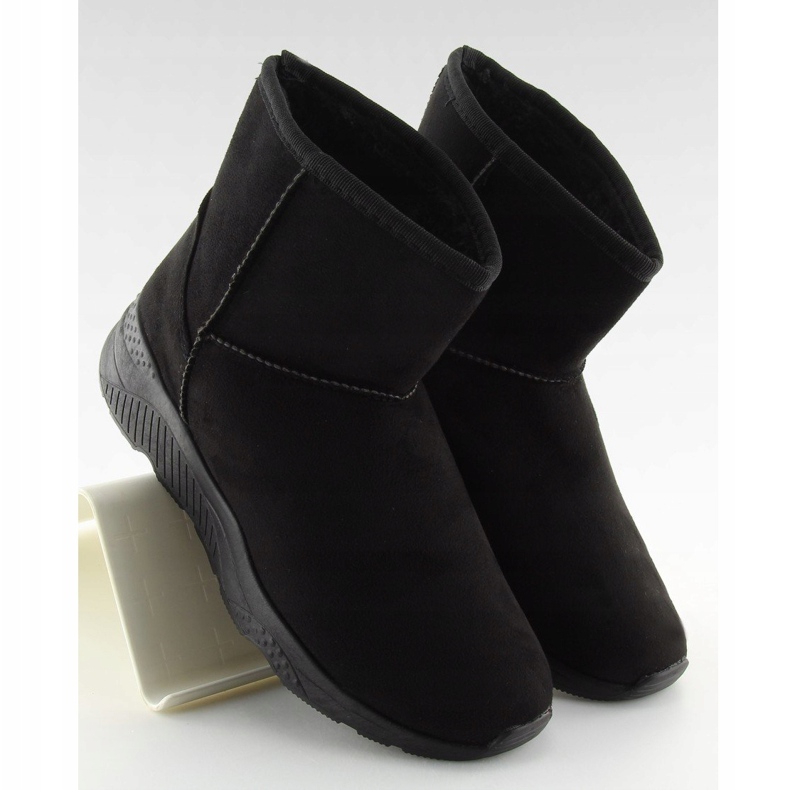 Stivali da neve da donna neri D009 Black nero 1