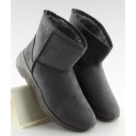 Grigio Stivali da neve da donna grigi D009 Grey 1
