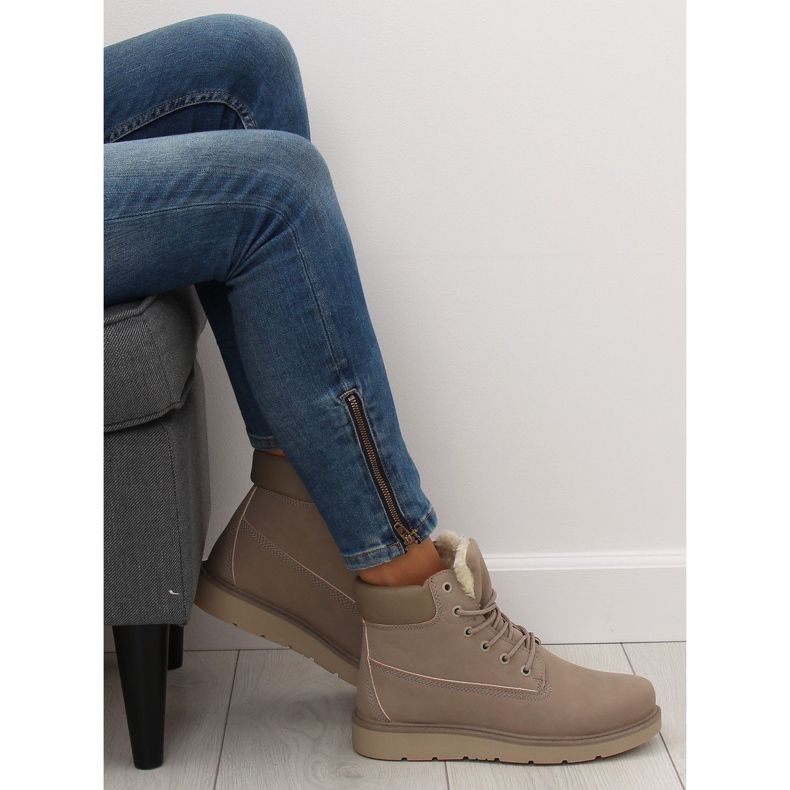 Trapper da donna grigie KK-102 Grey grigio 1