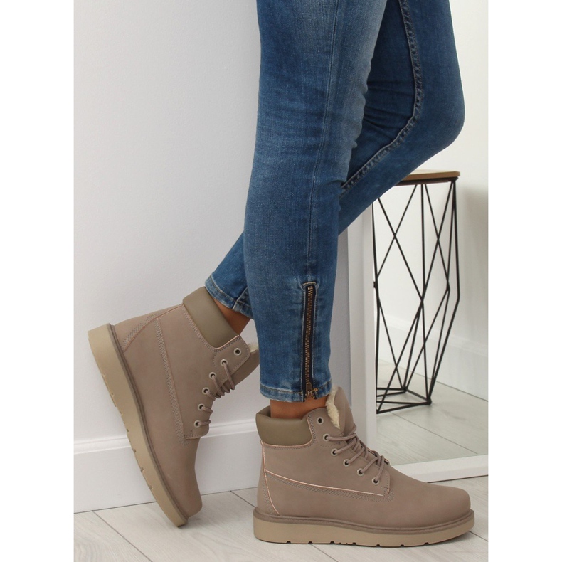 Trapper da donna grigie KK-102 Grey grigio 2