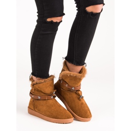 Mukluki Decorate decorato marrone 1