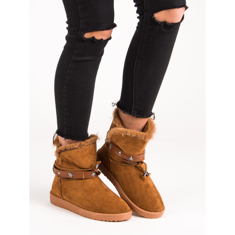 Mukluki Decorate decorato marrone 1