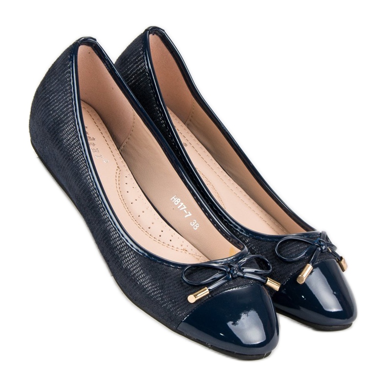 Ballerine alla moda blu 2