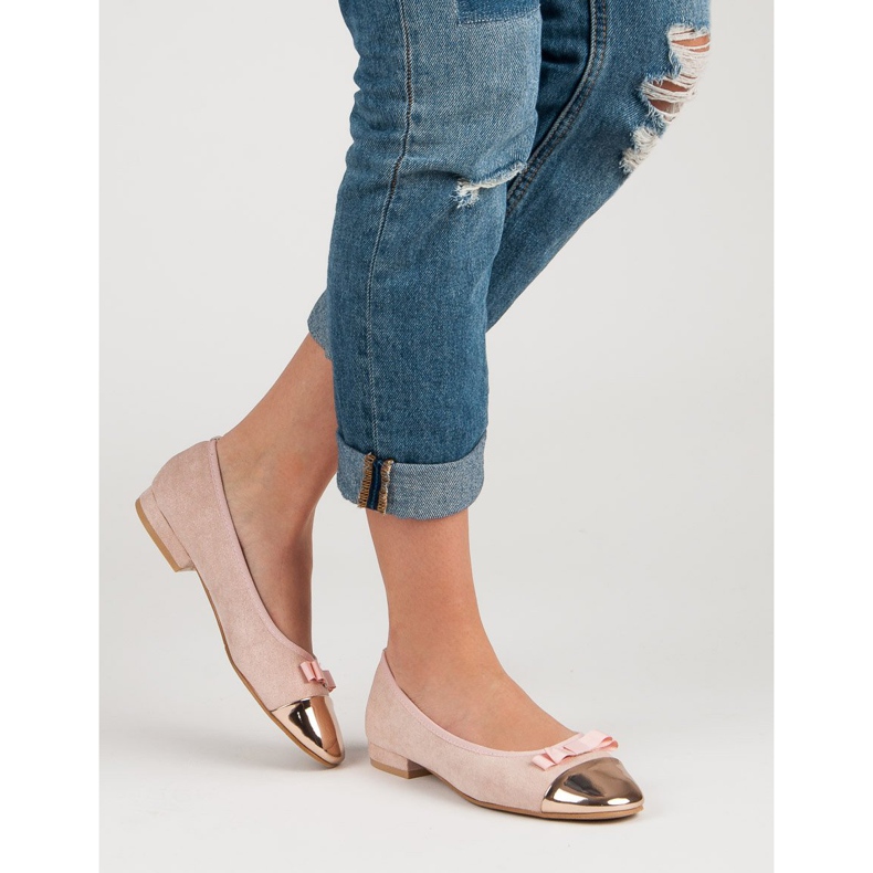 Comer Ballerine rosa giallo 2