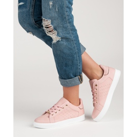 Scarpe sportive rosa 1