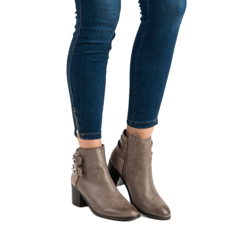 Super Mode Stivali marroni alla moda marrone 2