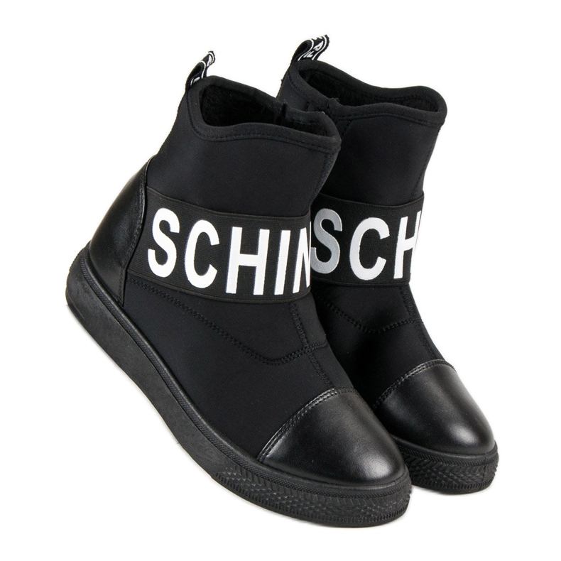 Bestelle Sneakers alte alla moda bianca nero 1